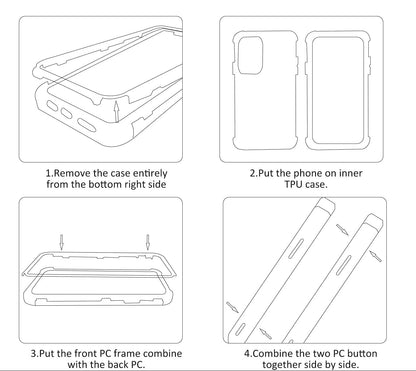 360 Thin Protection Case for Oppo Reno 16 F