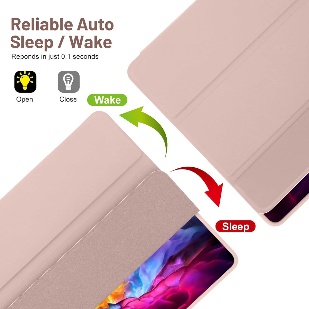 Slim Flip Case Cover for Samsung Galaxy Tab A9 (8.7")