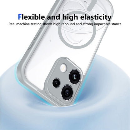 Magsafe Compatible Transparent Clear Case for Oppo Reno 16 F 5G