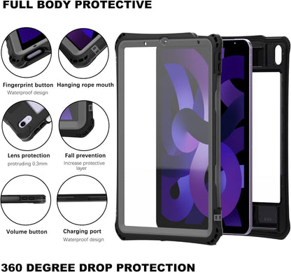 iPad 10.9 Waterproof case Shockproof Cover 4th 5th gen - Shellbox