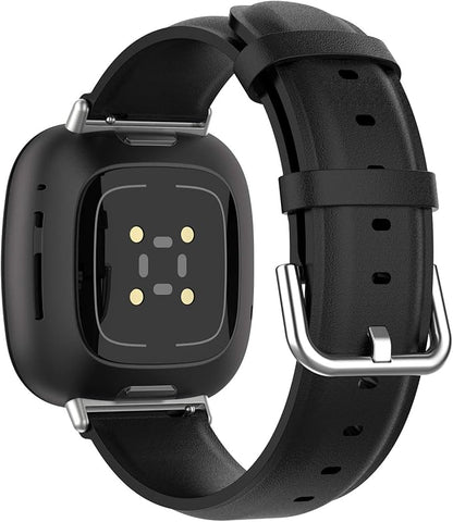 Leather Band for Fitbit Versa 3