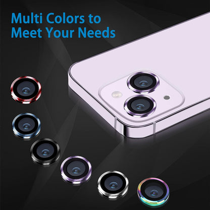Camera Lens Protector Alloy Frame for iPhone 14 Plus