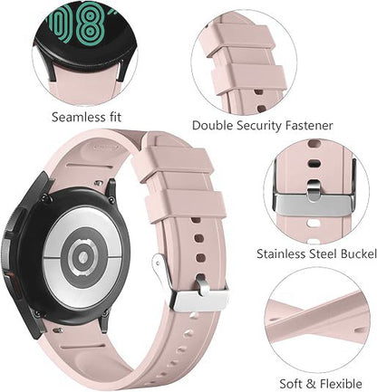 Classic No Gap Rubber Strap for Samsung Galaxy Watch FE
