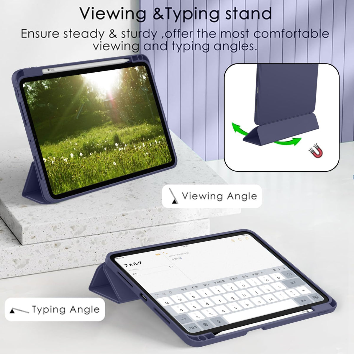 Smart Cover Pencil Case for iPad Pro 11" M5 (2026)