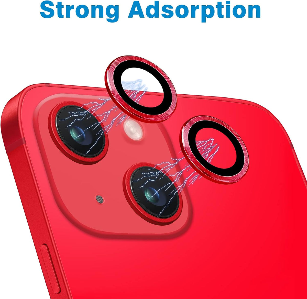 Camera Lens Protector Alloy Frame for iPhone 14 Plus