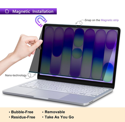 Magnetic Detachable Privacy Screen Protector for MacBook Air 15.3" M2/M3/M4/M5