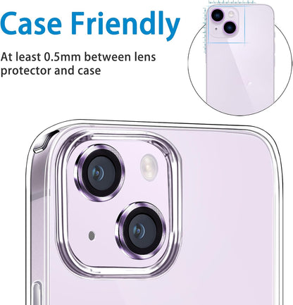 Camera Lens Protector Alloy Frame for iPhone 14 Plus