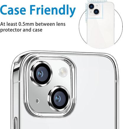 Camera Lens Protector Alloy Frame for iPhone 14 Plus