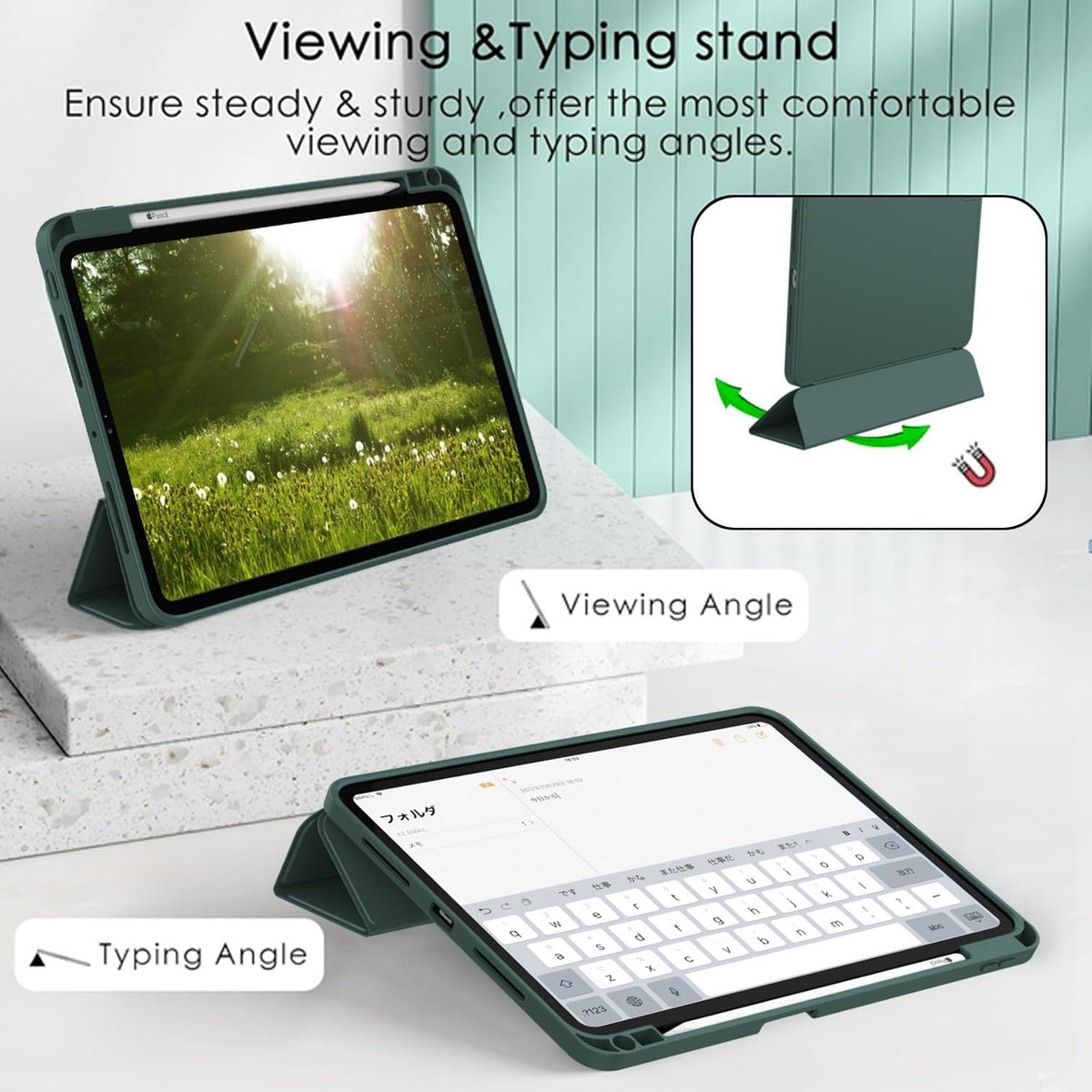 Smart Cover Pencil Case for iPad Pro 11" M5 (2026)