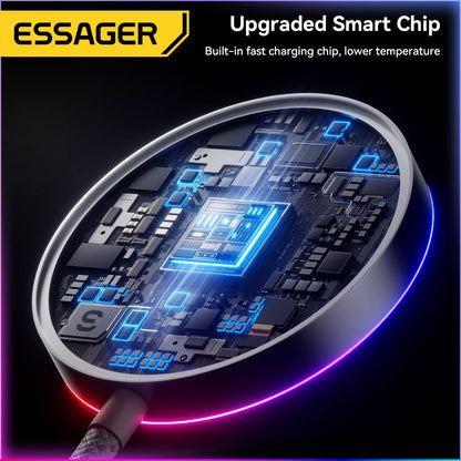 Magnetic Wireless Charger 15W (Magsafe Compatible) Rainbow - Essager