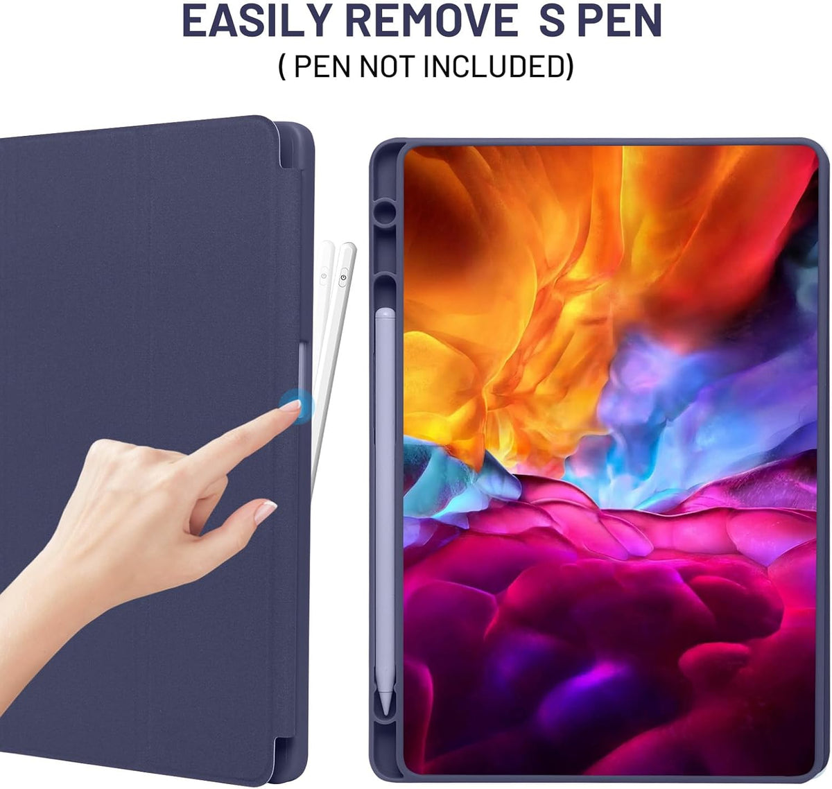 Slim Flip Case Cover for Samsung Galaxy Tab A9 (8.7")