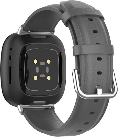 Leather Band for Fitbit Versa 3