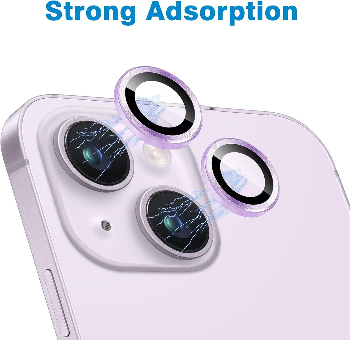 Camera Lens Protector Alloy Frame for iPhone 14 Plus