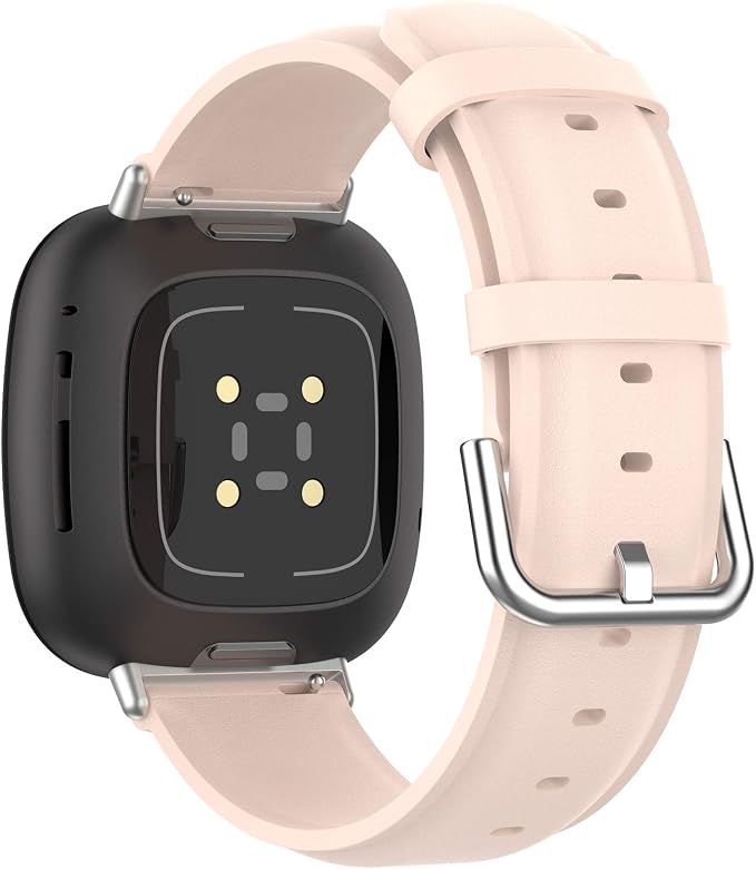 Leather Band for Fitbit Versa 3