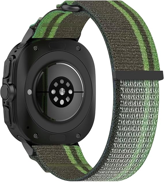 Nylon hook-and-loop Strap for Samsung Galaxy Watch Ultra (2025)