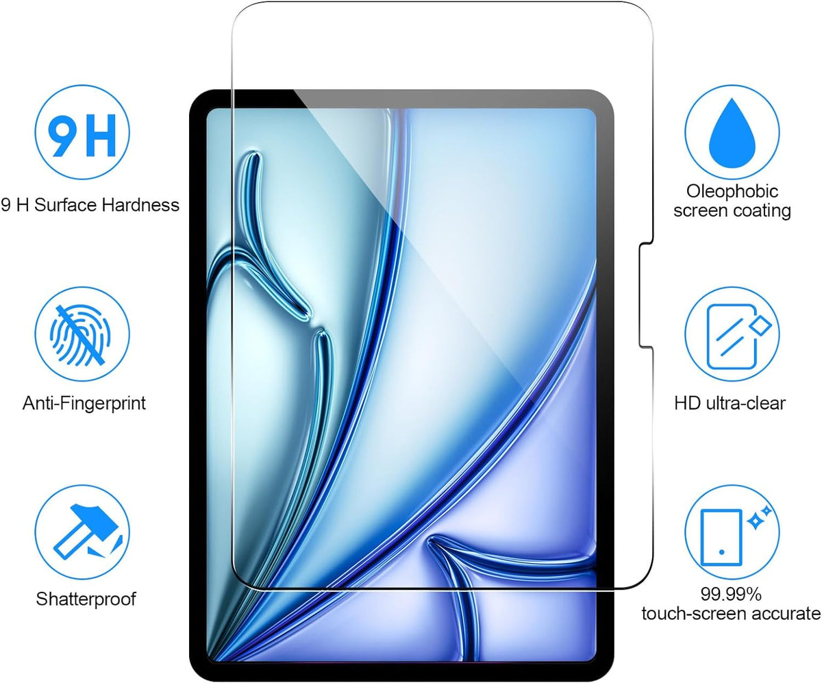 Glass Screen Protector for iPad Air 13" M4 (2026)