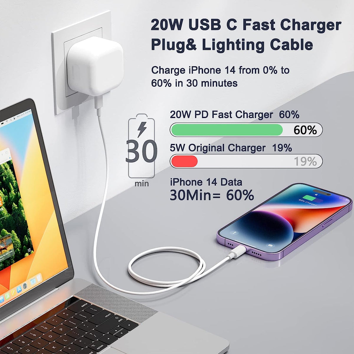 iPhone Compatible Fast Charger