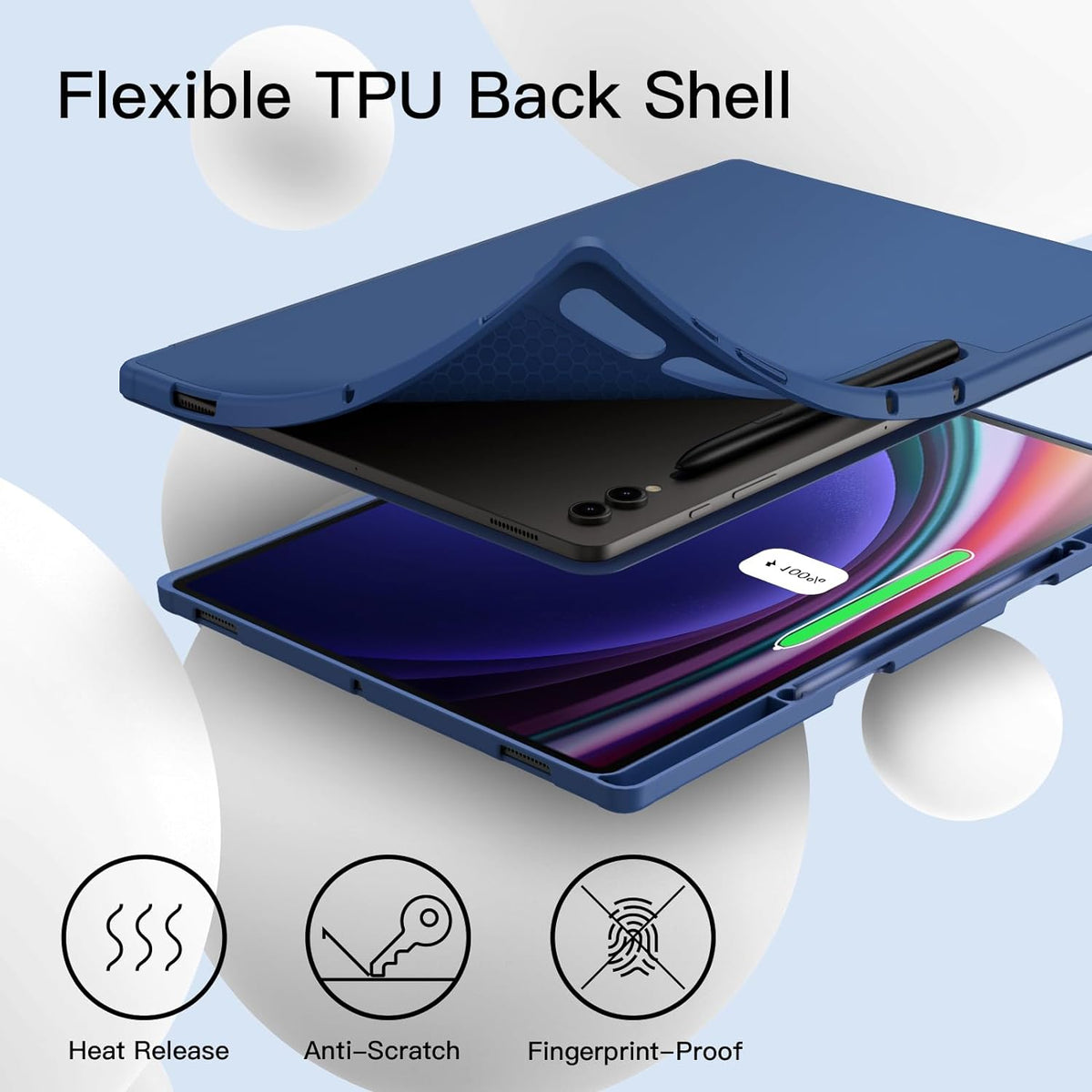 Slim Flip Pencil Case Cover for Samsung Galaxy Tab S11 Ultra