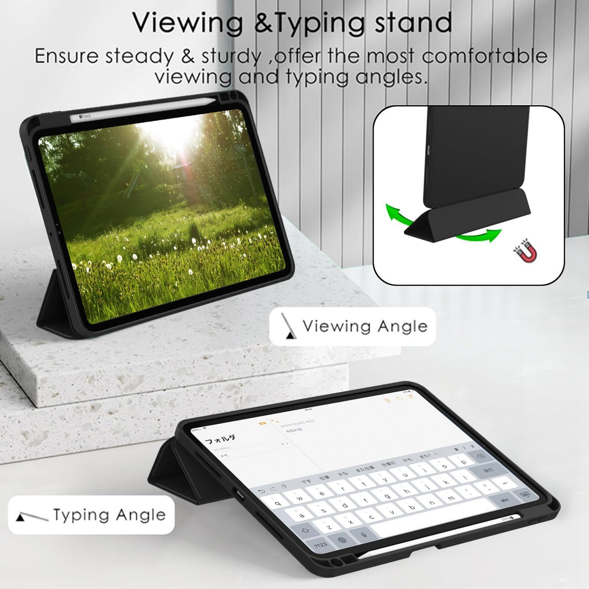 Smart Cover Pencil Case for iPad Pro 11" M5 (2026)