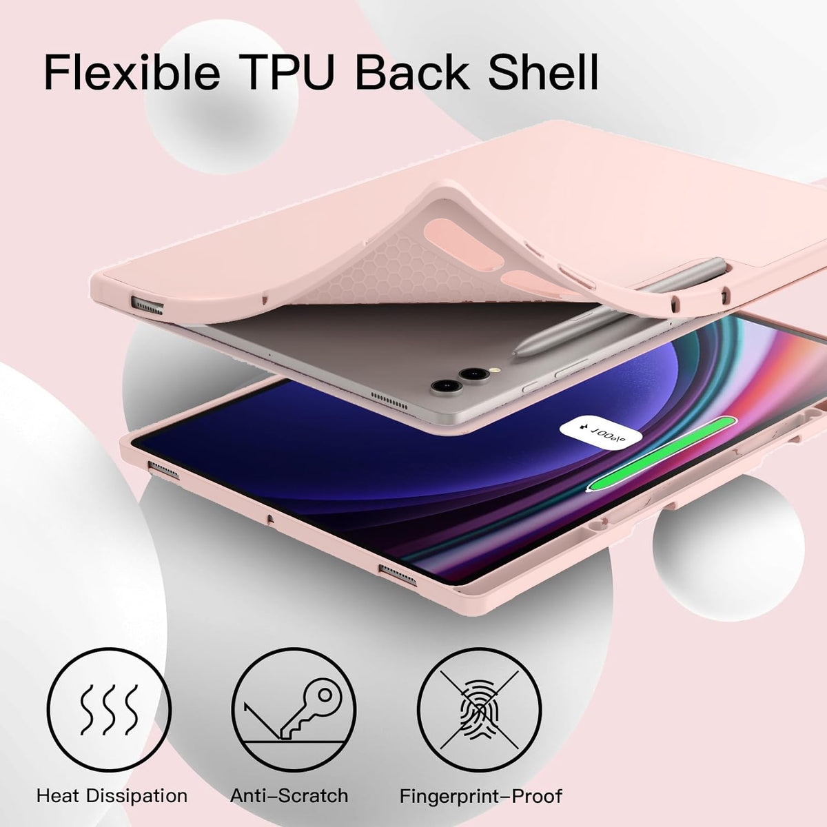 Slim Flip Pencil Case Cover for Samsung Galaxy Tab S11 Ultra