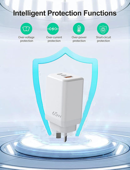 Oppo compatible Fast Charger (65W) Superfast Version