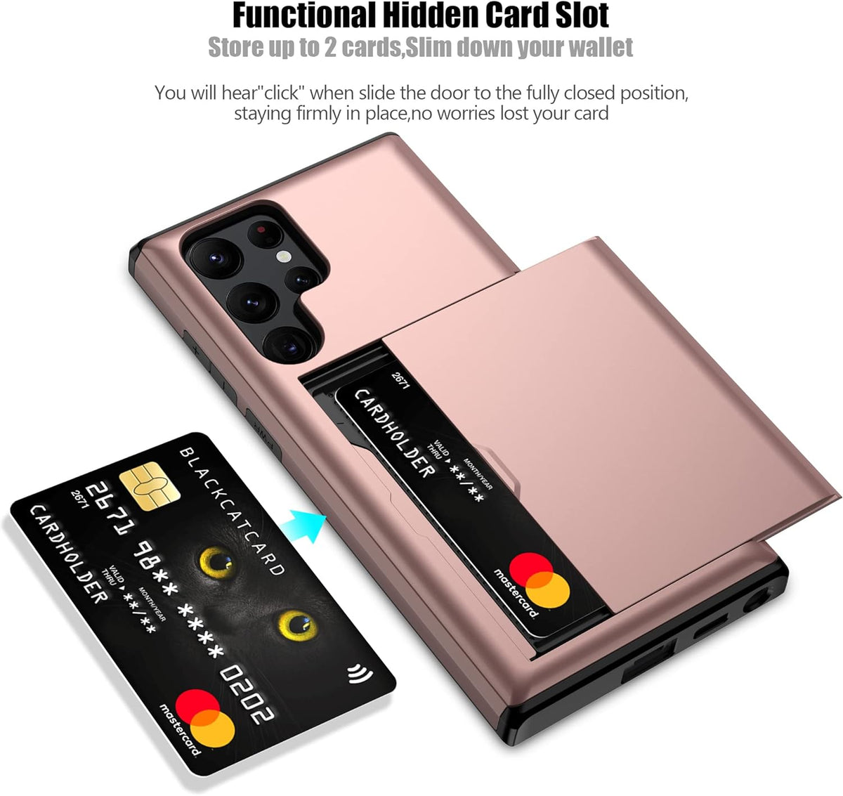 Tough Card Case for Samsung Galaxy S23 Ultra