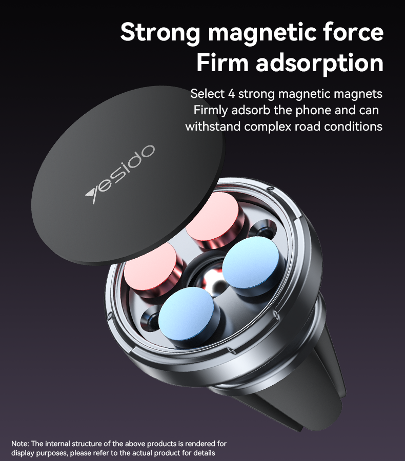 Yesido Magnet Air Vent Car Phone Holder C214