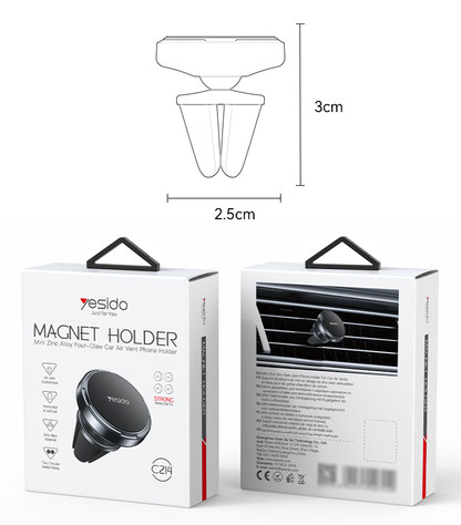 Yesido Magnet Air Vent Car Phone Holder C214