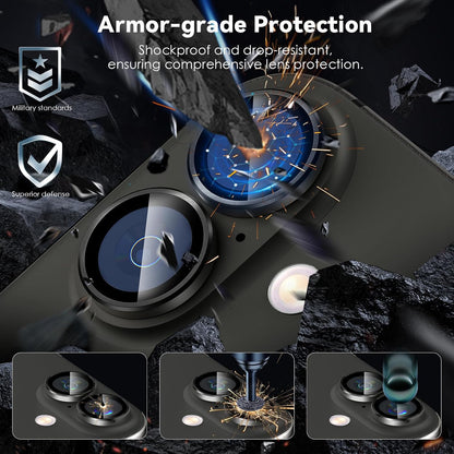 Camera Lens Protector Alloy Frame for iPhone 16