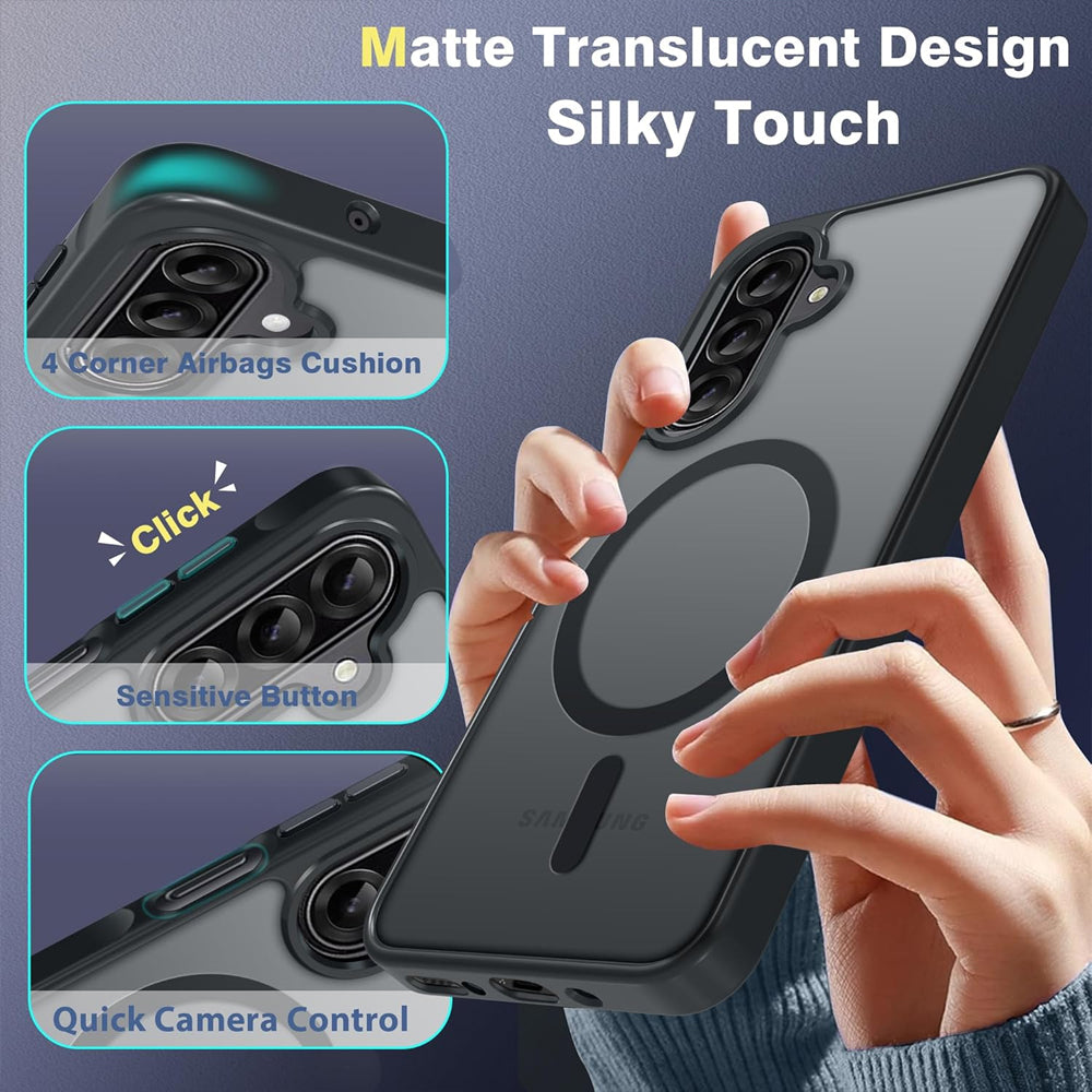 Matte Magsafe Compatible Case for Samsung Galaxy A17 4G