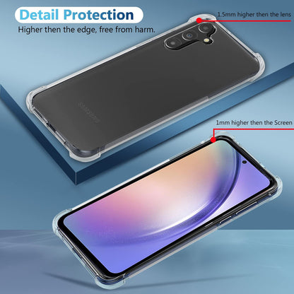 Clear Bumper Case for Samsung Galaxy A54 5G