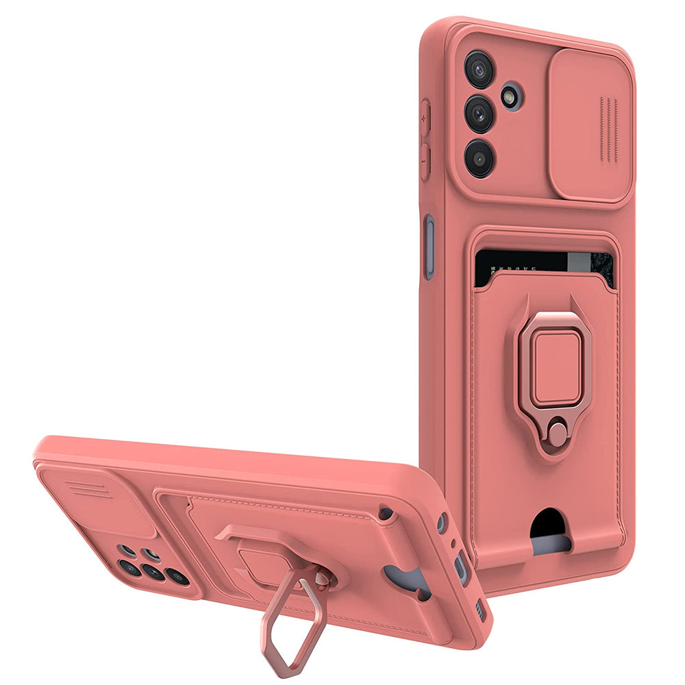 Card Tough Ring Case for Samsung Galaxy A34 5G