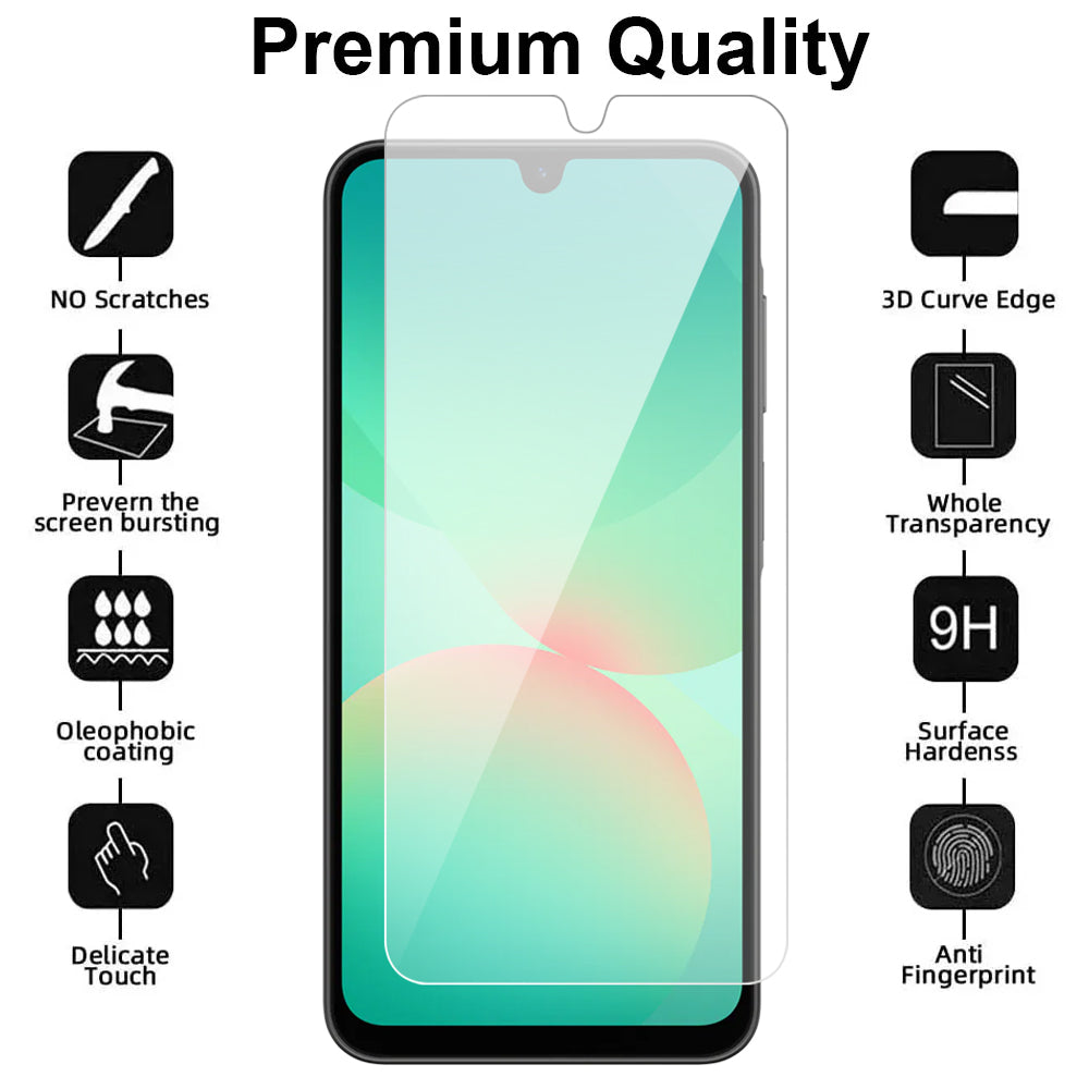 Samsung Galaxy A26 5G Glass Screen Protector (2 pack)