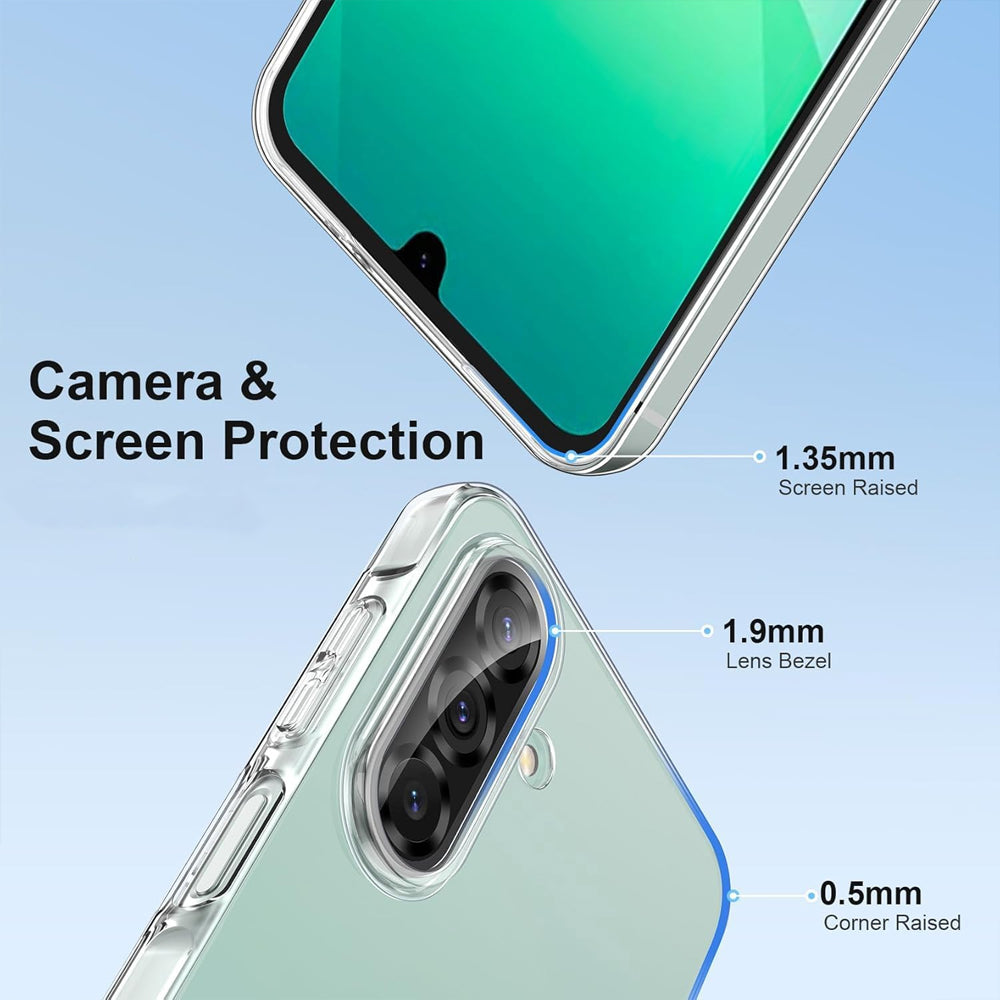 Clear Gel Case for Samsung Galaxy A26 5G
