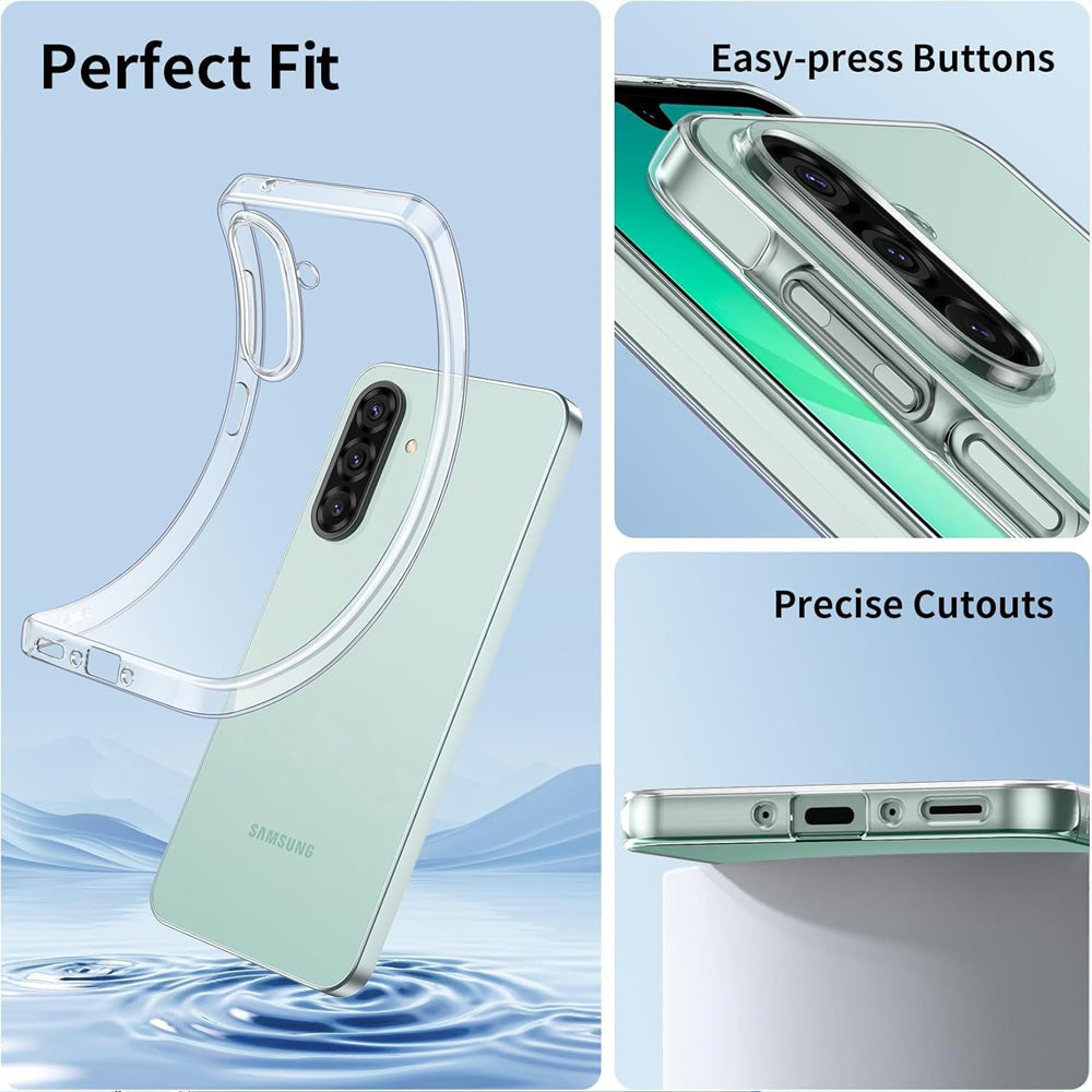 Clear Gel Case for Samsung Galaxy A26 5G