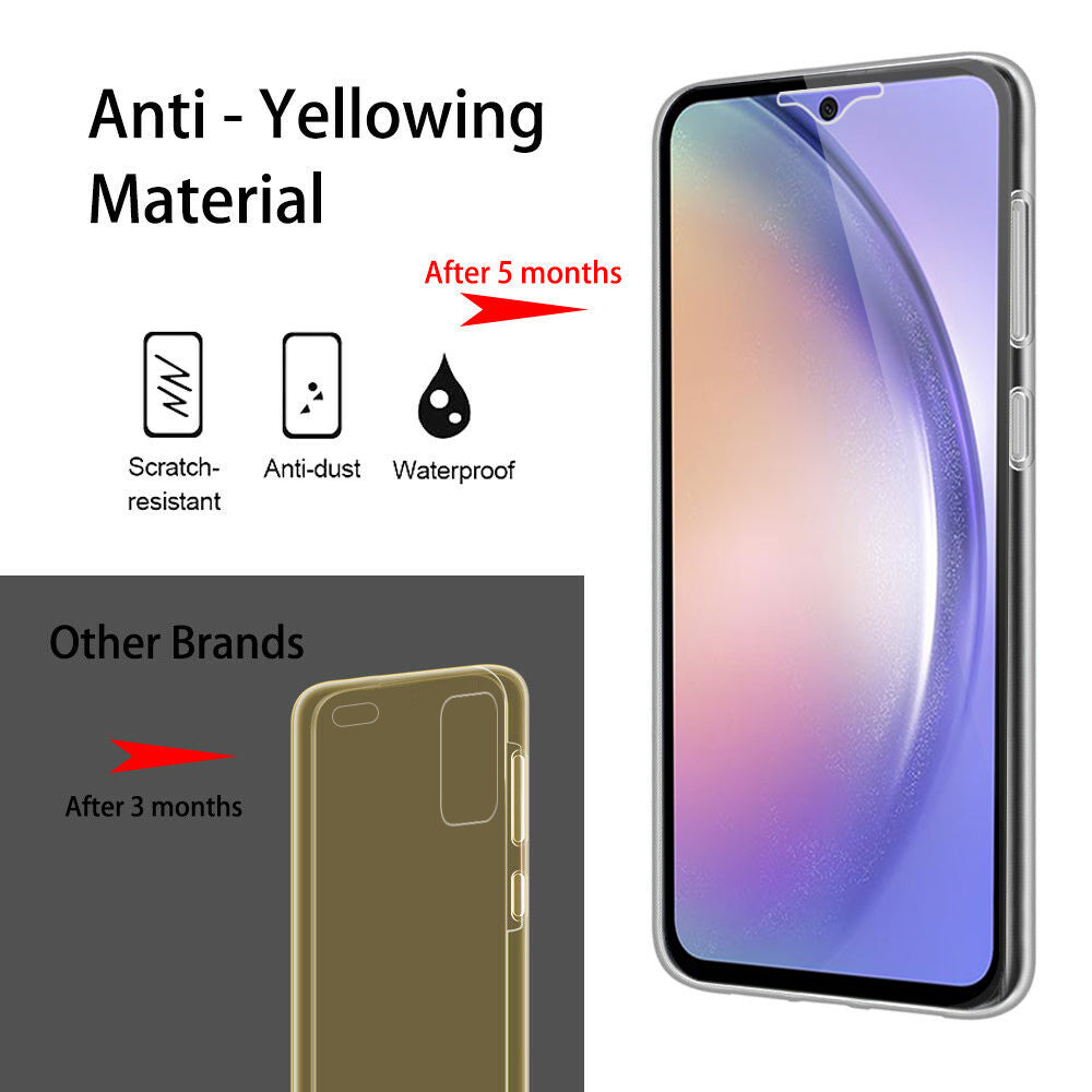 360 Clear Thin Case for Samsung Galaxy A54 5G