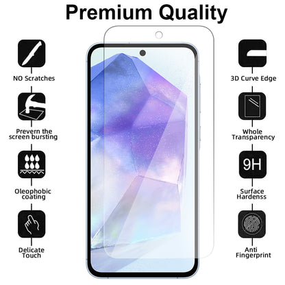 Samsung Galaxy A55 5G Glass Screen Protector (4 pack)