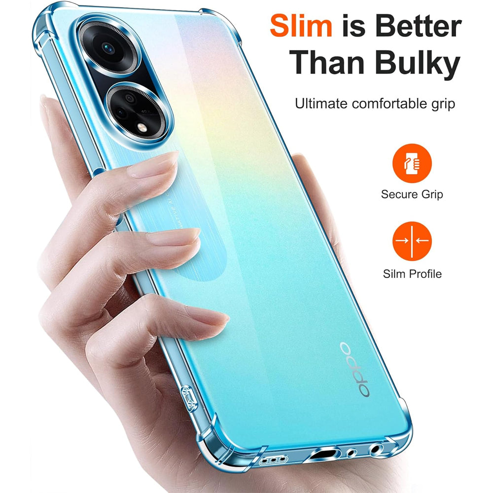 Bumper Clear Case for OPPO A38