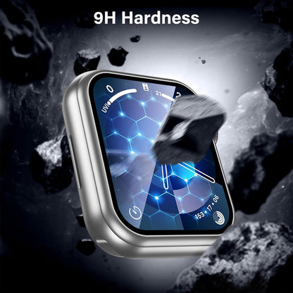 Apple Watch SE Series 2 40mm Glass Screen Protector Alignment Kit by SwiftShield (2 Pack - Silver)