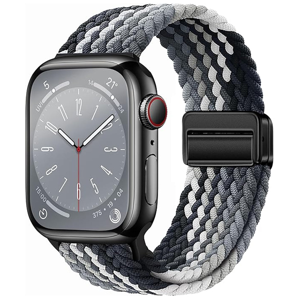 Nylon Stretch Braided Strap for Apple Watch Ultra 4