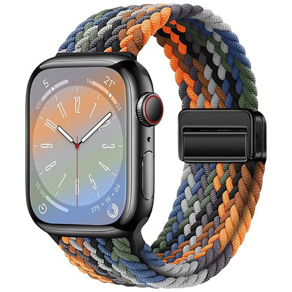 Nylon Stretch Braided Strap for Apple Watch Ultra 4