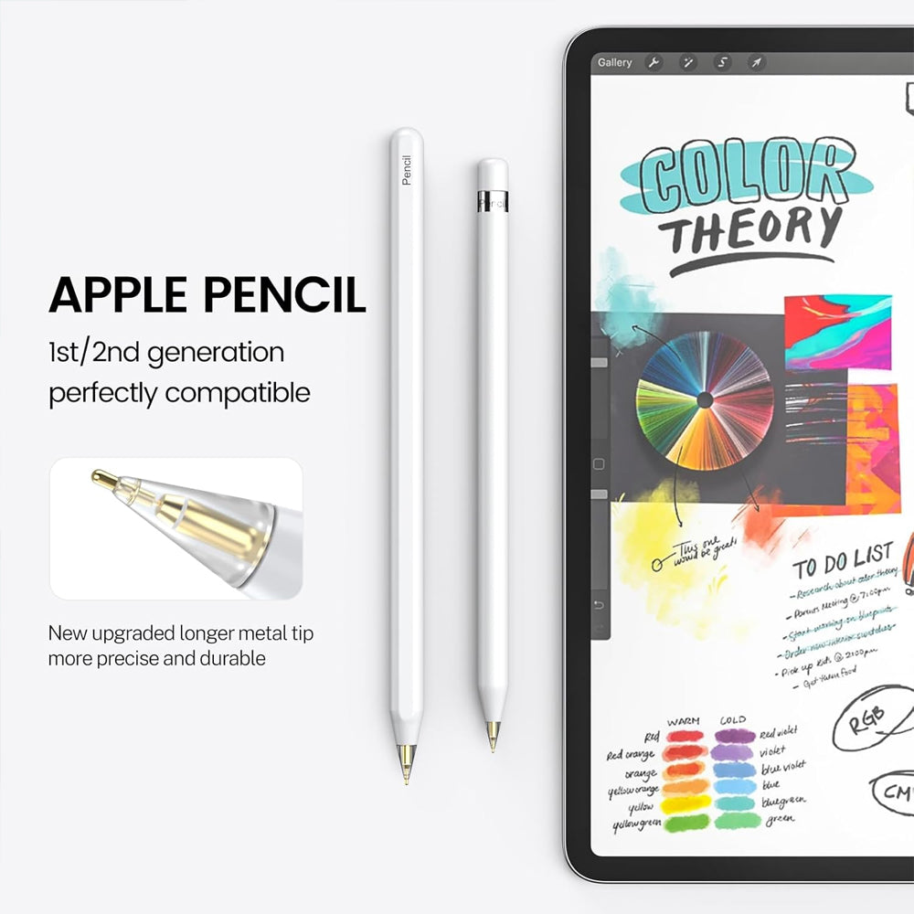 Fine-Point Apple Pencil Tip Replacement for Apple Pencil 1st & 2nd Generation