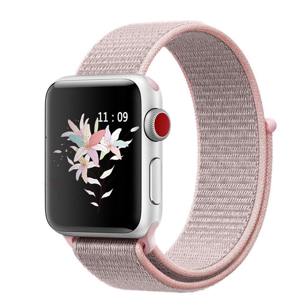Nylon hook-and-loop Strap for Apple Watch Series 12