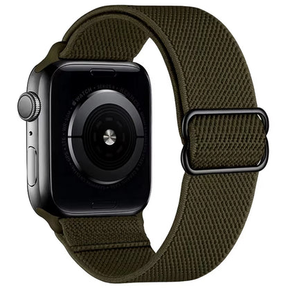 Nylon Stretch Strap for Apple Watch SE 3