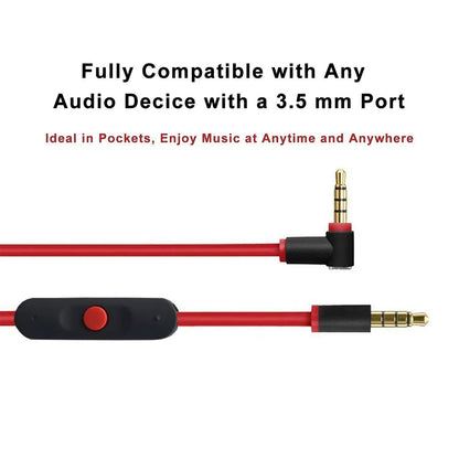 Replacement Cable for Beats Solo 2 (w/ mic + volume)