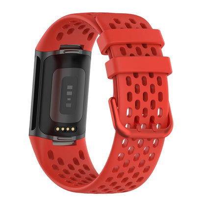 Rubber Sports Strap for Fitbit Charge 5