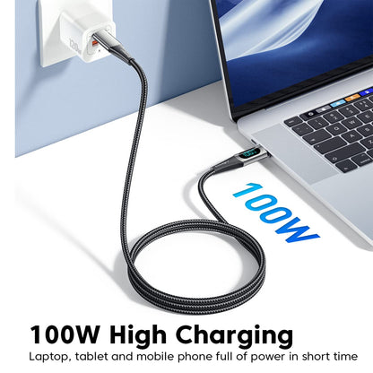 Essager 100W Display Fast Charge Type-C cable 2M