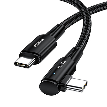 USB-C to USB-C Right Angle cable 100W - Essager