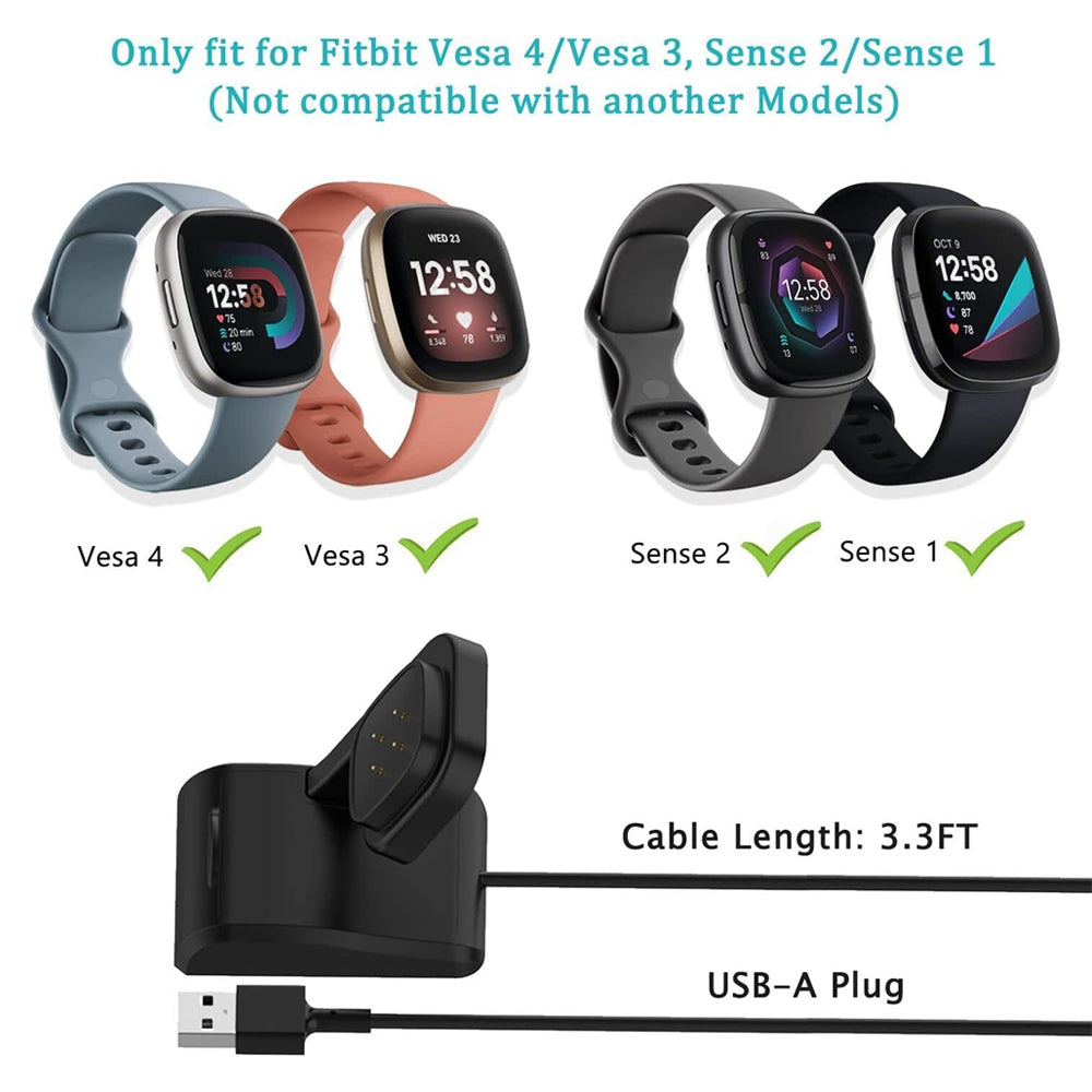 Charging Dock Station for Fitbit Sense