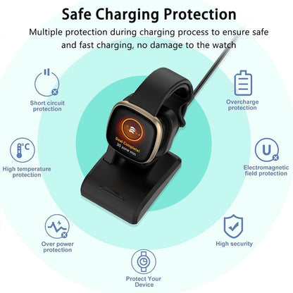 Charging Dock Station for Fitbit Sense